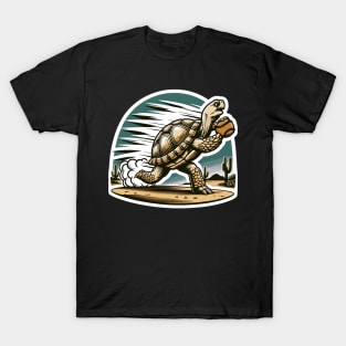 Baseball Player desert turtle T-Shirt